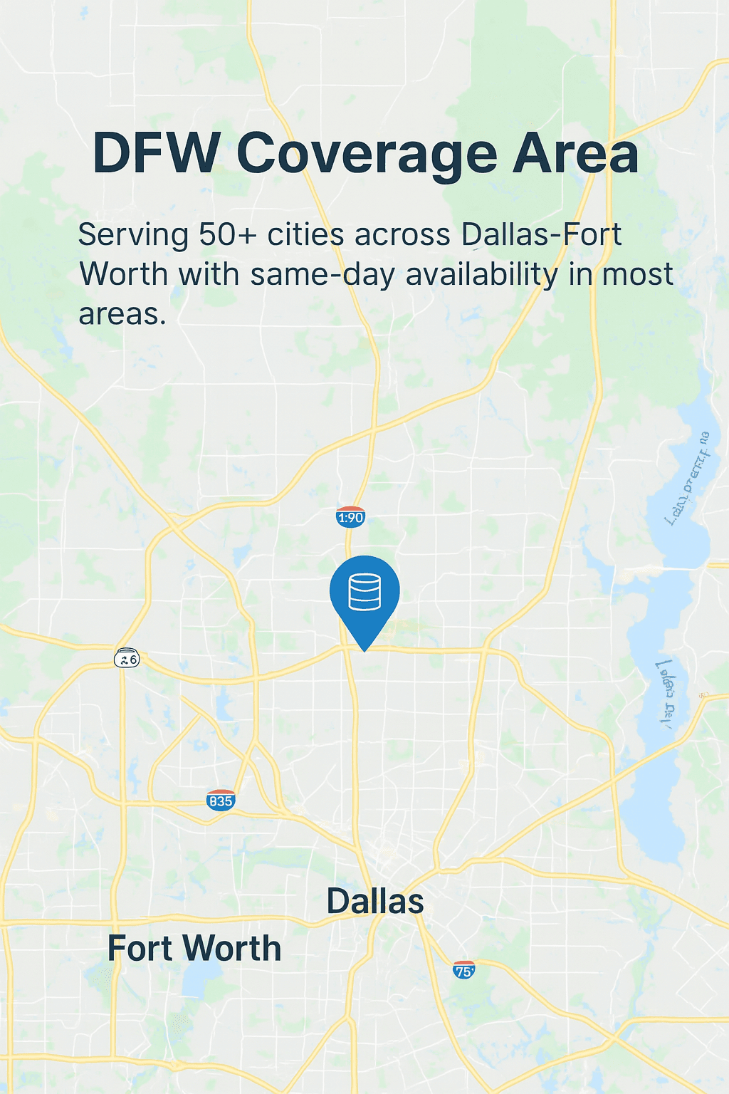 DFW Coverage Map